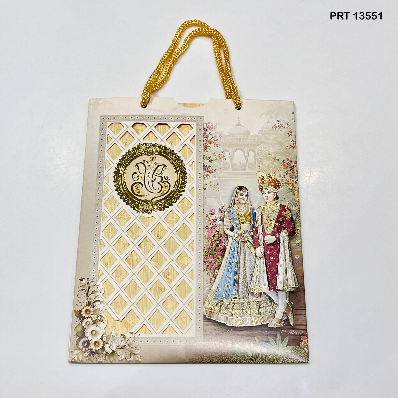 Royal Garden Wedding Invitation PRT 13551