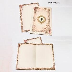 Blush Blossom Elegance Invitation Card – PRT 13702