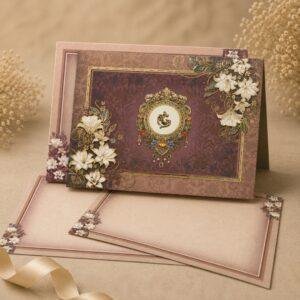 Premium luxury wedding invitation - PRT 14070
