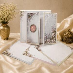 Royal Gate Fold Wedding Invitation-  PRT 14071