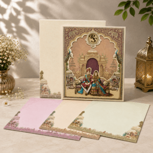 Regal Palace Wedding Invitation - PRT 14063