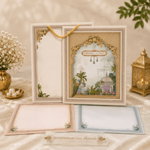 Rajwada Wedding Invitation card - PRT 14306