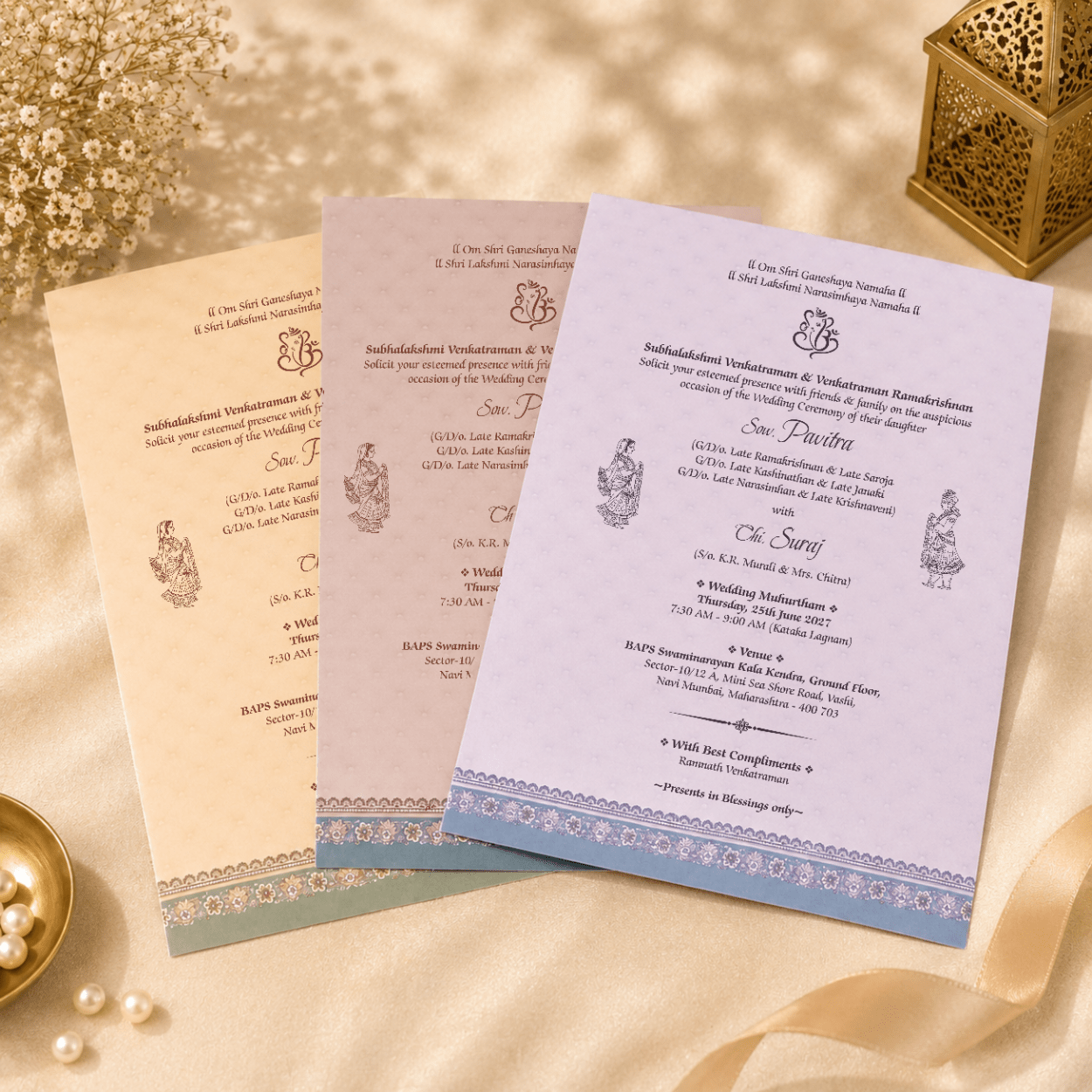 Vintage Rose Elegance Invitation - PRT 14288 - Image 3