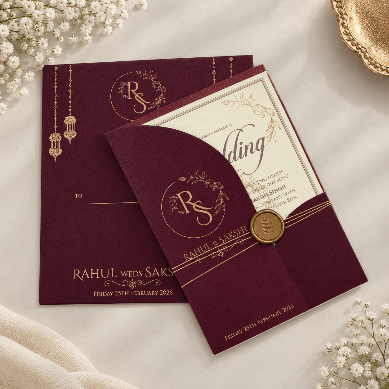 wedding cards design hindu, wedding cards design , wedding cards maker, Customised cards, Trendy Insta